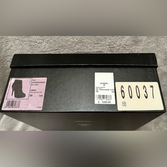 CHANEL Bottines C2635 Anthr 81307/Noir 94305 - Picture 10 of 13